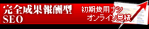 完全成果報酬型SEO 初期費用なし・オンライン見積